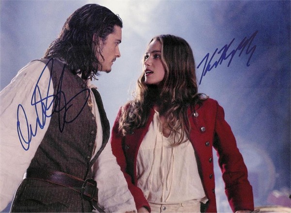ORLANDO BLOOM AND KEIRA KNIGHTLEY