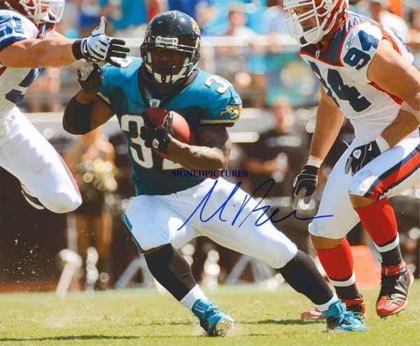 MAURICE JONES DREW SIGNED AUTOGRAPHED 8x10 PHOTO