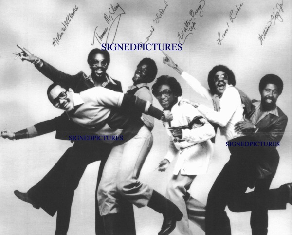 THE COMMODORES SIGNED AUTOGRAPHED 8x10 PHOTO LIONEL RICHIE