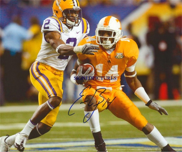 ERIC BERRY SIGNED AUTOGRAPHED 8x10 PHOTO TENNESSEE