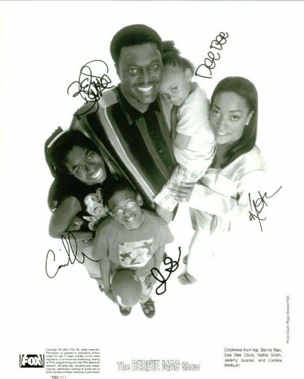 THE BERNIE MAC SHOW CAST SIGNED 8x10 PHOTO