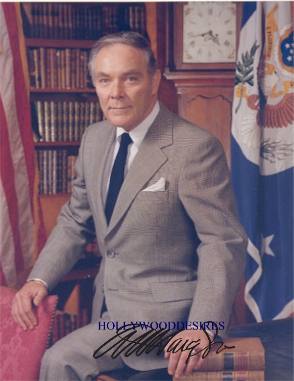 ALEXANDER HAIG GENERAL SECRETARY OF STATE SIGNED AUTOGRAPHED 8x10 PHOTO