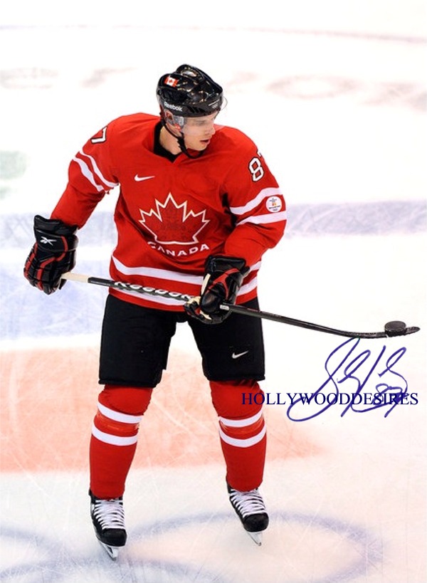SIDNEY CROSBY SIGNED AUTOGRAPHED 8x10 PHOTO TEAM CANADA OLYMPICS