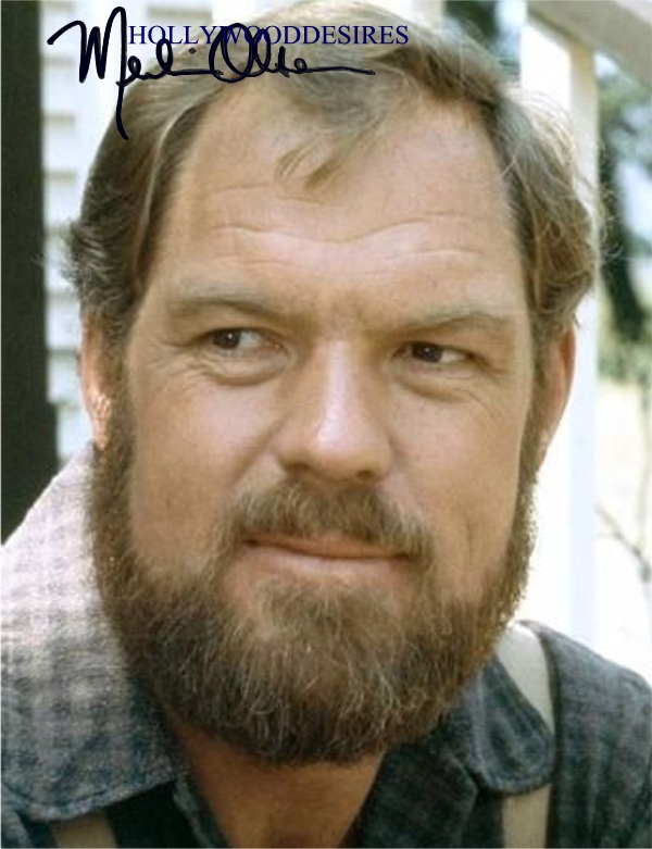 MERLIN OLSEN SIGNED AUTOGRAPHED 8X10 PHOTO FATHER MURPHY LITTLE HOUSE PRAIRIE