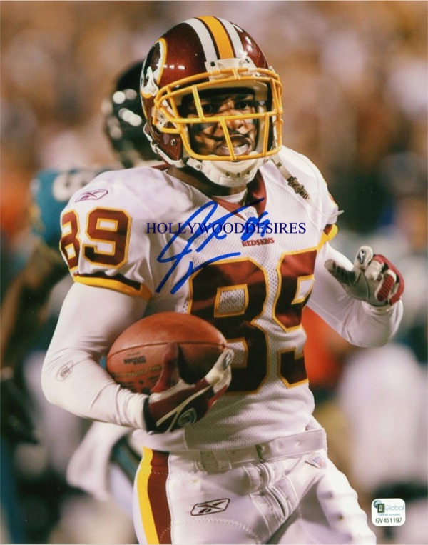 SANTANA MOSS SIGNED AUTOGRAPHED 8x10 PHOTO