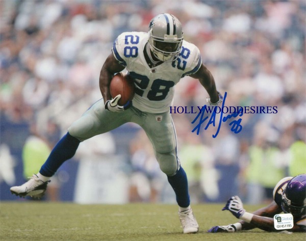 FELIX JONES SIGNED AUTOGRAPHED 8x10 PHOTO DALLAS COWBOYS