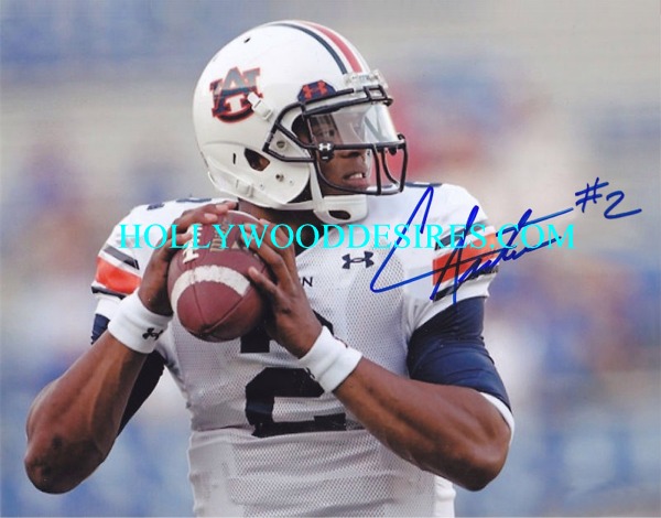 CAMERON CAM NEWTON SIGNED AUTOGRAPHED 8x10 PHOTO AUBURN TIGERS QB