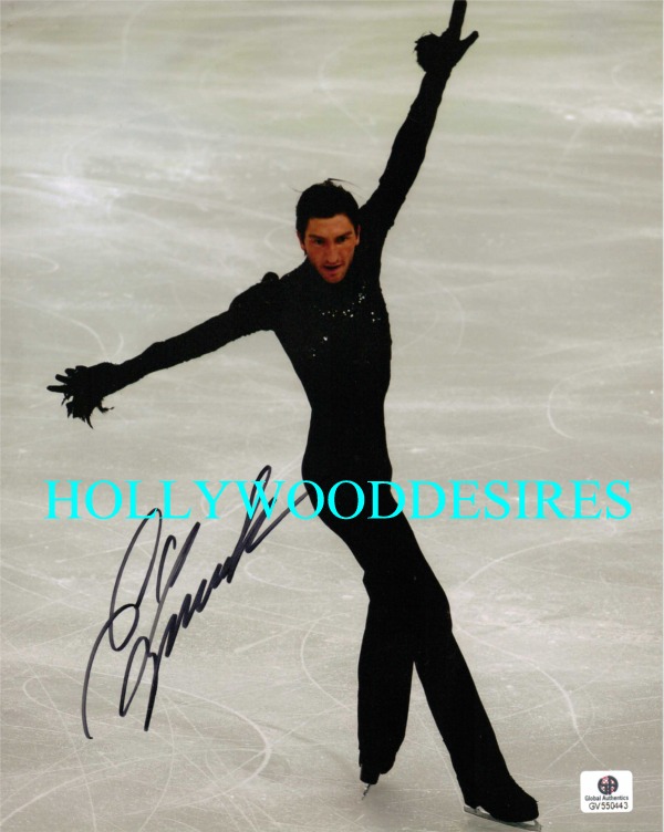 EVAN LYSACEK SIGNED AUTOGRAPHED 8x10 PHOTO OLYMPICS GOLD MEDALIST
